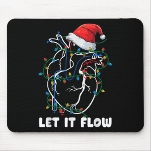 Tapis De Souris Laisser couler Anatomie Cœur Cardiaque Infirmière
