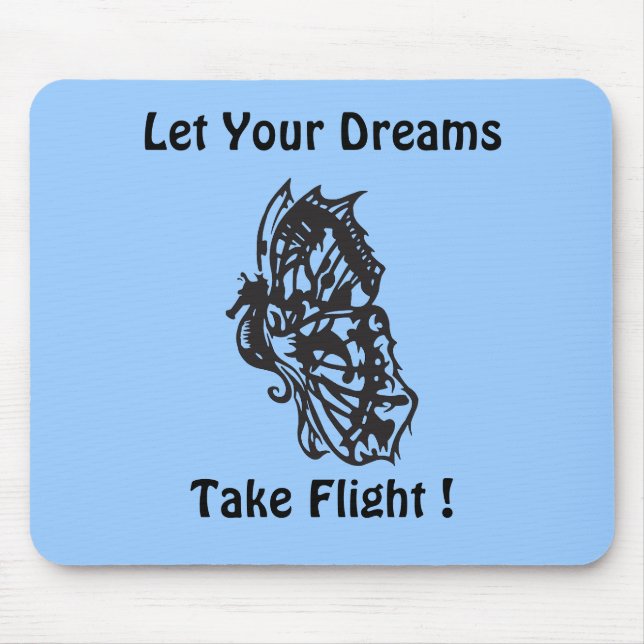 Tapis De Souris Laisser Votre Souris Dreams (Devant)
