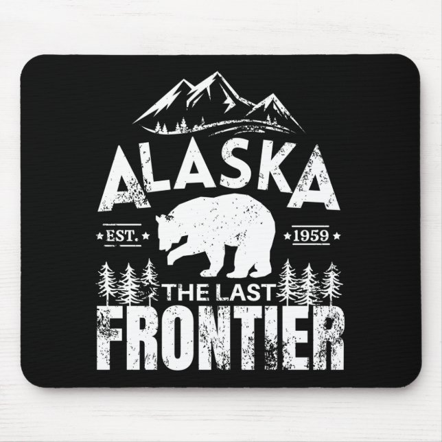 Tapis De Souris L'Alaska La Dernière Frontière (Devant)
