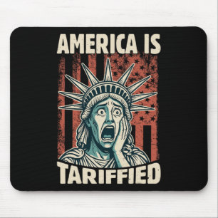 Tapis De Souris L'Amérique est si Tarifiée Trump Tarifs mème