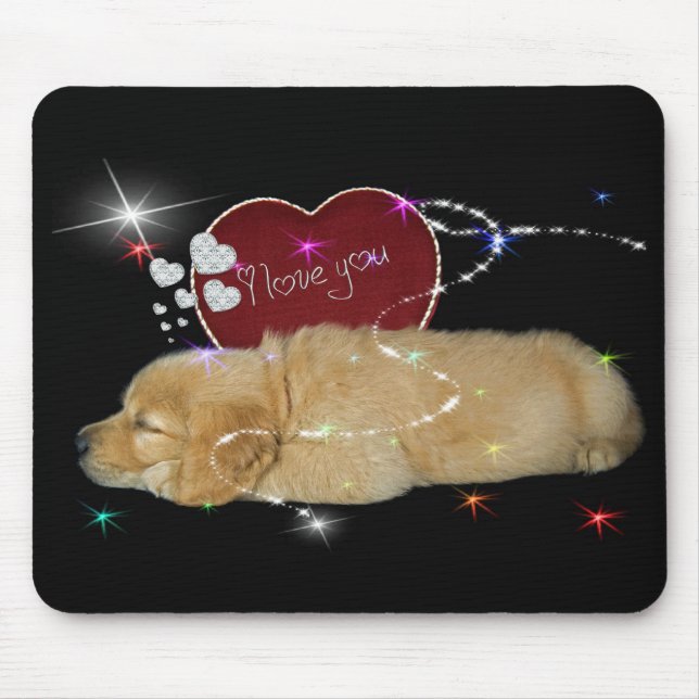 Tapis De Souris L'amour d'or (Devant)