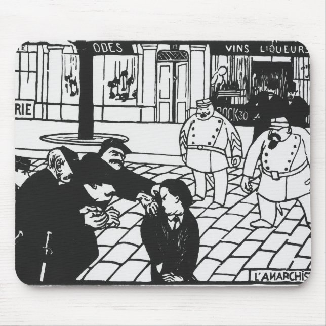 Tapis De Souris L'anarchiste, 1892 (Devant)