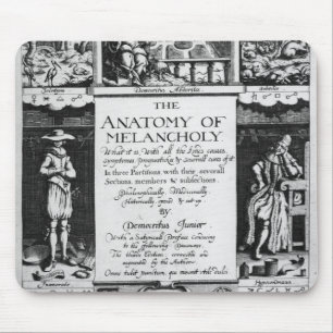 Tapis De Souris L'anatomie de la mélancolie