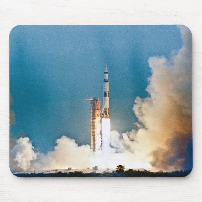 Tapis De Souris Lancement de Saturn V Apollo (Devant)