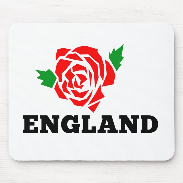 Tapis De Souris L'anglais de l'Angleterre de rugby s'est levé (Devant)