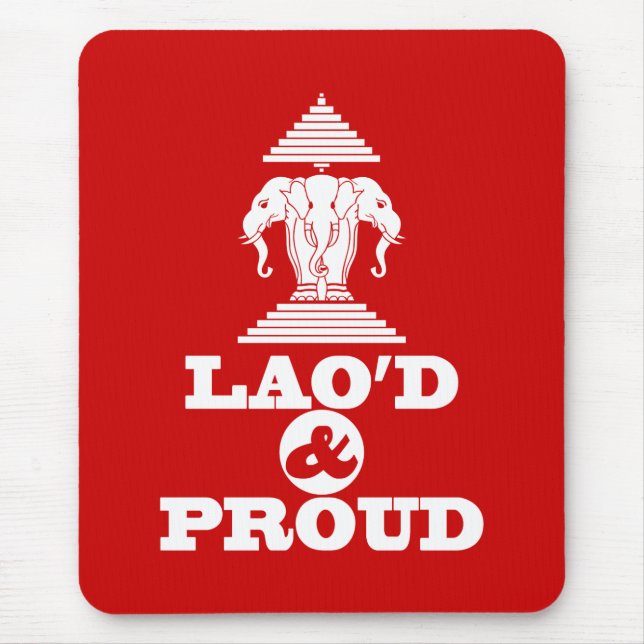 TAPIS DE SOURIS LAO'D ET FIER (Devant)