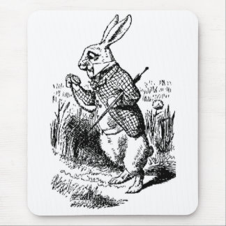 Tapis De Souris Lapin blanc - Alice au pays des merveilles