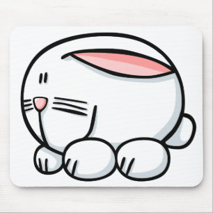 Tapis De Souris Lapin de bande dessinée