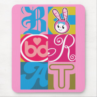 Tapis De Souris LAPIN de GOSSE - blocs