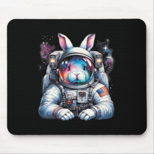 Tapis De Souris Lapin Extérieur Jour de Pâques Rabat Usa Espace Am