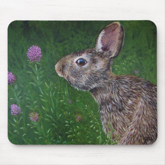 Tapis De Souris Lapin Mousepad (Devant)