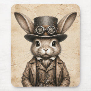 Tapis De Souris Lapin Steampunk
