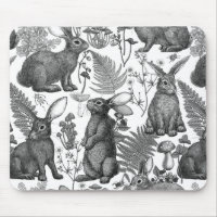Lapins et la flore boisée Souris