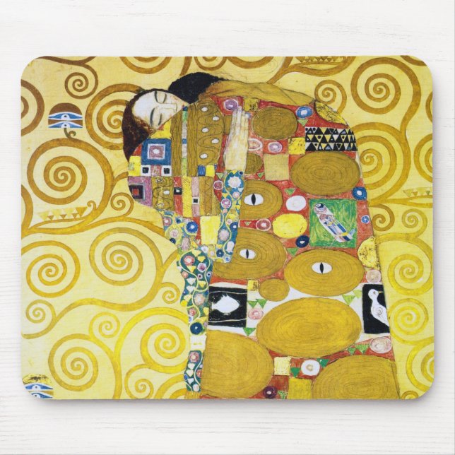 Tapis De Souris L'arbre de vie (détail), Klimt (Devant)