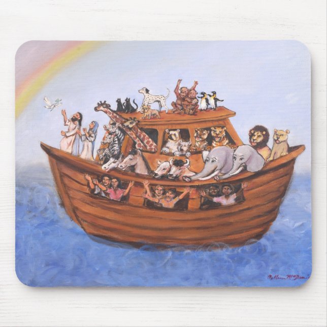 Tapis De Souris L'arche Mousepad de Noé (Devant)