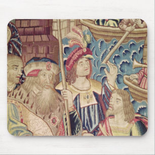 Tapis De Souris L'arrivée de Vasco da Gama dans Calicut