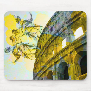 Tapis De Souris L'art cool de Rome éléments de manière branchée