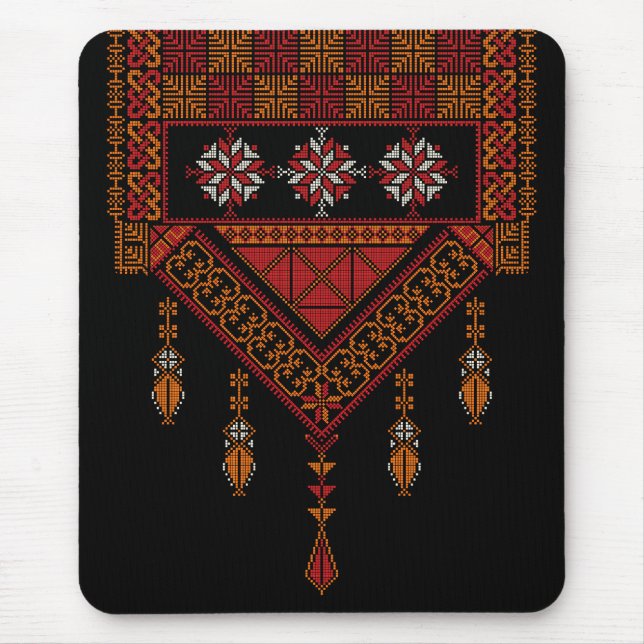 Tapis De Souris L'art de la broderie de Tatreez (Devant)