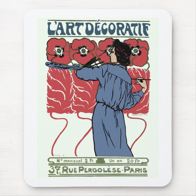 Tapis De Souris L'Art Decoratif (Devant)