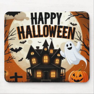 Tapis De Souris L'art d'Halloween vintage