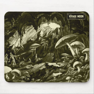 Tapis De Souris L'art du voyage sur la Lune* Mousepad