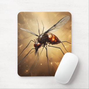 Tapis De Souris L'art fractal des moustiques,