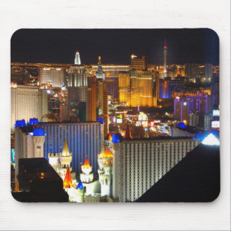 Tapis De Souris Las Vegas, heure de la nuit