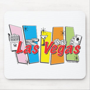 Tapis De Souris Las Vegas-Retro