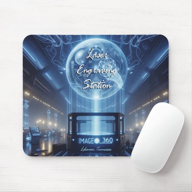 Tapis De Souris LASER Mouse Pad (Avec souris)