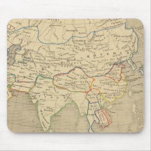 Tapis De Souris L'Asie, l'an 1220 ap JC