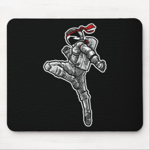 Tapis De Souris L'astronaute Muay Thai Boxing Karate Kickboxing