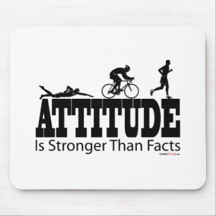 Tapis De Souris L'attitude est plus forte que des faits