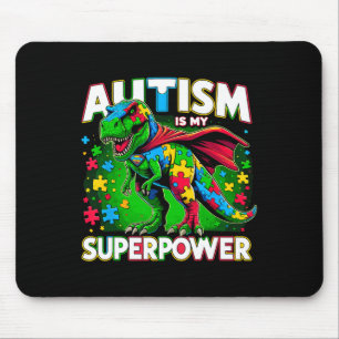 Tapis De Souris L'autisme est ma superpuissance Sensibilisation su