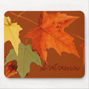 Tapis De Souris L'automne colore Mousepad