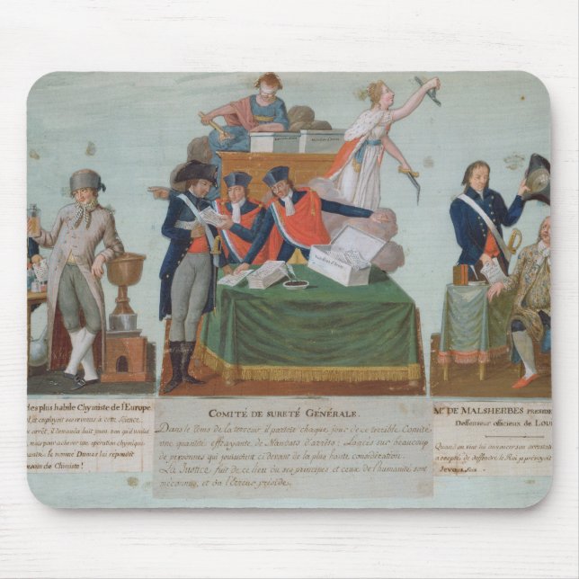 Tapis De Souris Lavoisier, Comite de Surete Generale (Devant)