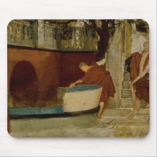Tapis De Souris Lawrence Alma-Tadema - L'Embarquement Sur La Négoc