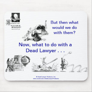 Tapis De Souris Lawyer™ mort Mousepad