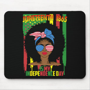 Tapis De Souris Le 11 juin est ma fête de l'Indépendance Les femme