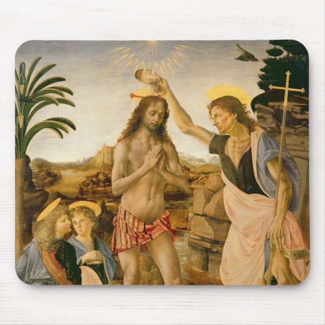 Tapis De Souris Le baptême du Christ par Jean-Baptist (Devant)