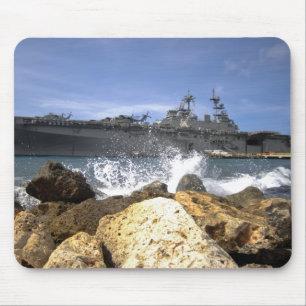 Tapis De Souris Le bateau d'assaut amphibie USS Kearsarge