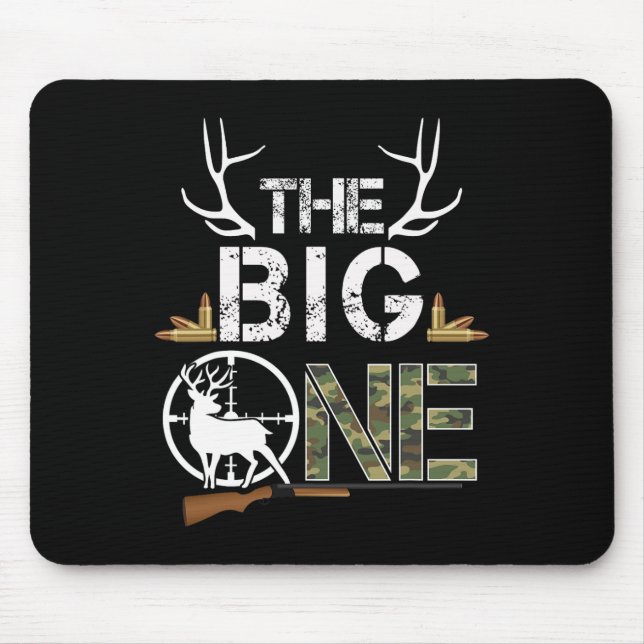 Tapis De Souris Le Big One Birthday Boy Deer Hunter Camouflage 1s (Devant)