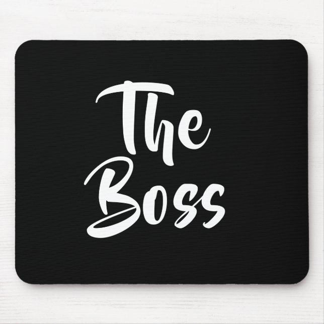 TAPIS DE SOURIS LE BOSS (Devant)