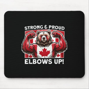 Tapis De Souris Le Canada Véritable Nord Fort État Puissant