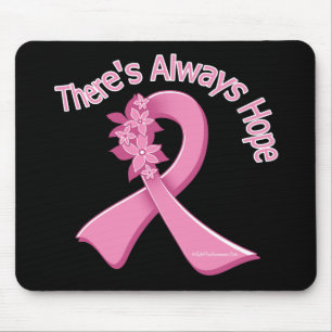 Tapis De Souris Le cancer du sein là est toujours espoir floral