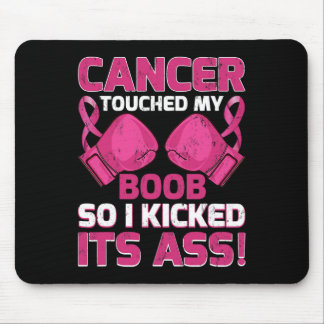 Tapis De Souris Le Cancer Du Sein Touche Mon Sein Alors J'Ai Comme