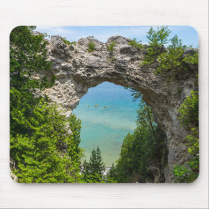 Tapis De Souris Le Canoë À Arch Rock