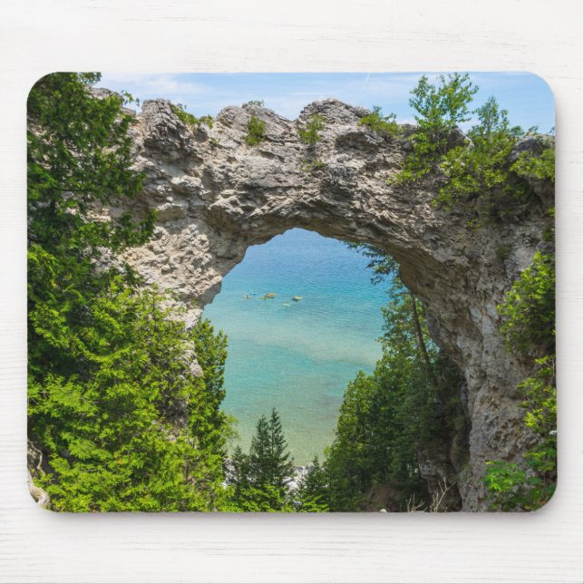 Tapis De Souris Le Canoë À Arch Rock (Devant)