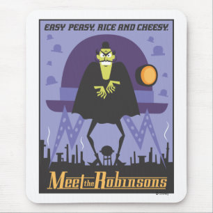 Tapis De Souris Le Casquette Robinsons Bowler Guy Goob Disney
