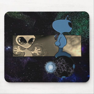 Tapis De Souris Le cavalier de la sphère de Qwiby