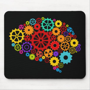 Tapis De Souris Le cerveau embraye Mousepad
